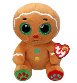 ***PELUCHE TY BEANIE BOOS - NUTMEG BONHOMME EN PAIN D'ÉPICES PETIT 6